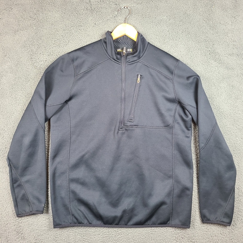Under Armour Storm ColdGear Infrared Tactical Quarter Zip Black Mens Large